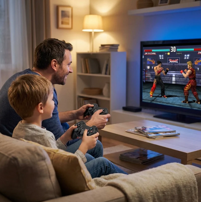 RetroHrač™ – Retro Konzole Plug & Play + 2 Ovladače